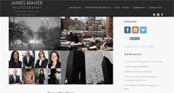 Desktop Screenshot of jamesmaherphotography.com